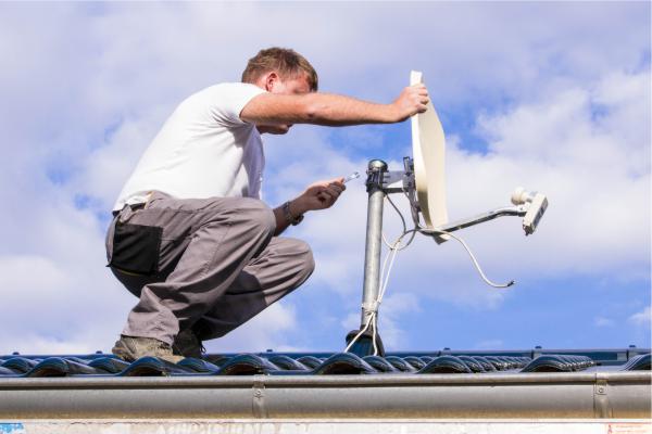 Residential TV Antenna Installation